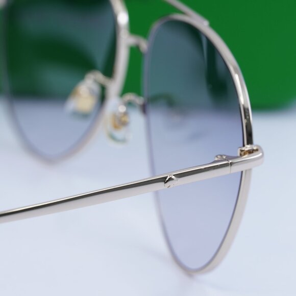Kate Spade CAROLANE/F/S 0KY2 DG Aviator Sunglasses - Gold / Violet main image 6